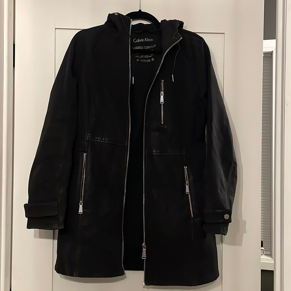 Calvin Klein rain coat